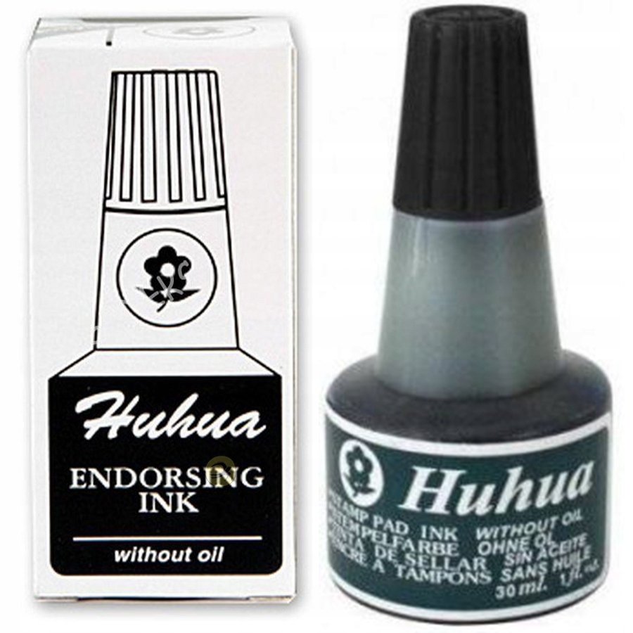 

Tusz Do Stempli Pieczątek Czarny 30 ML Huhua