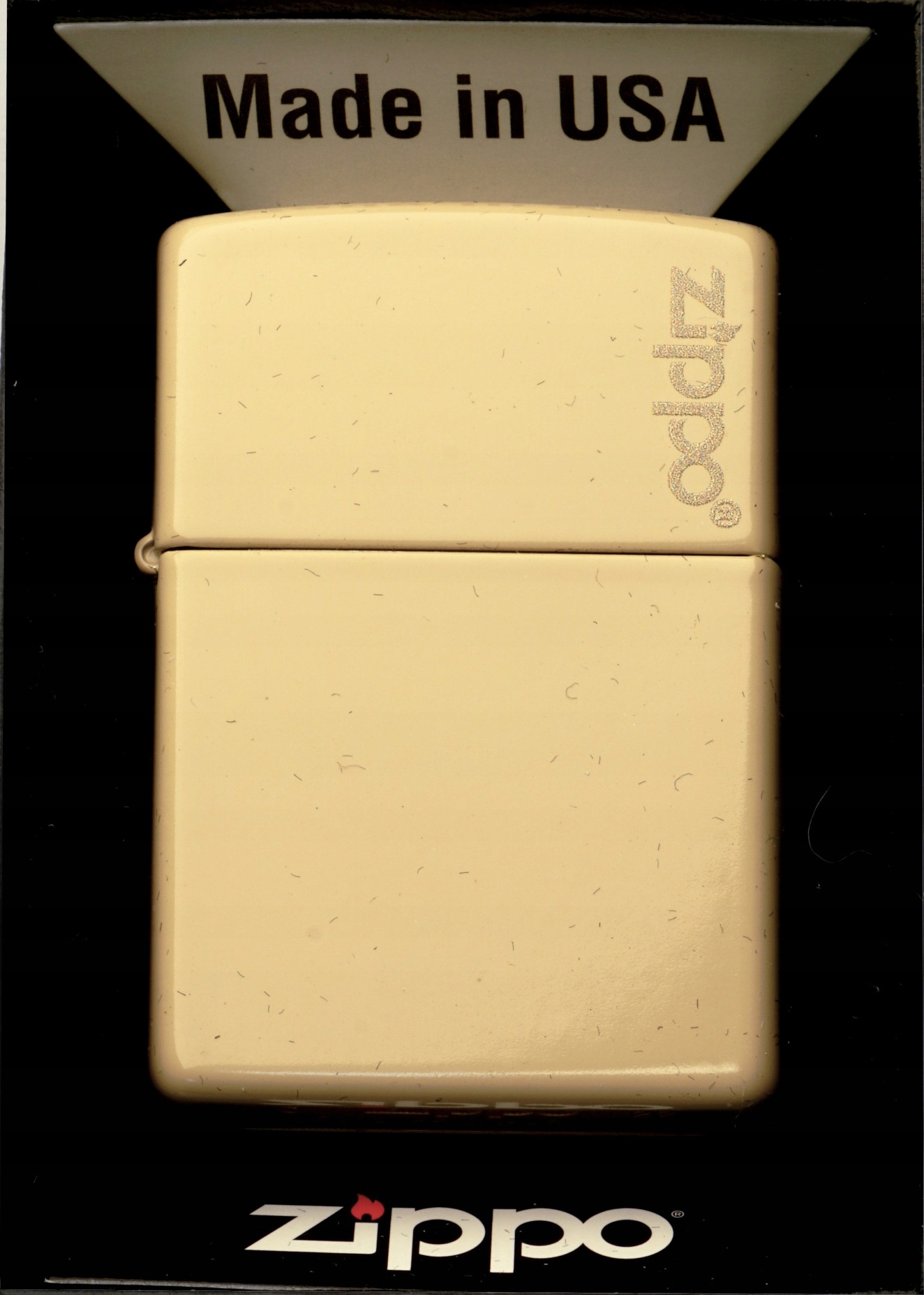 Zapalniczka ZIPPO FLAT SAND LOGO