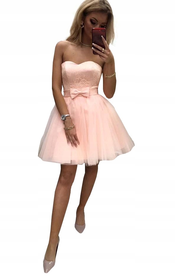 

PinUp Morelowa Tiulowa Gorsetowa Sukienka M
