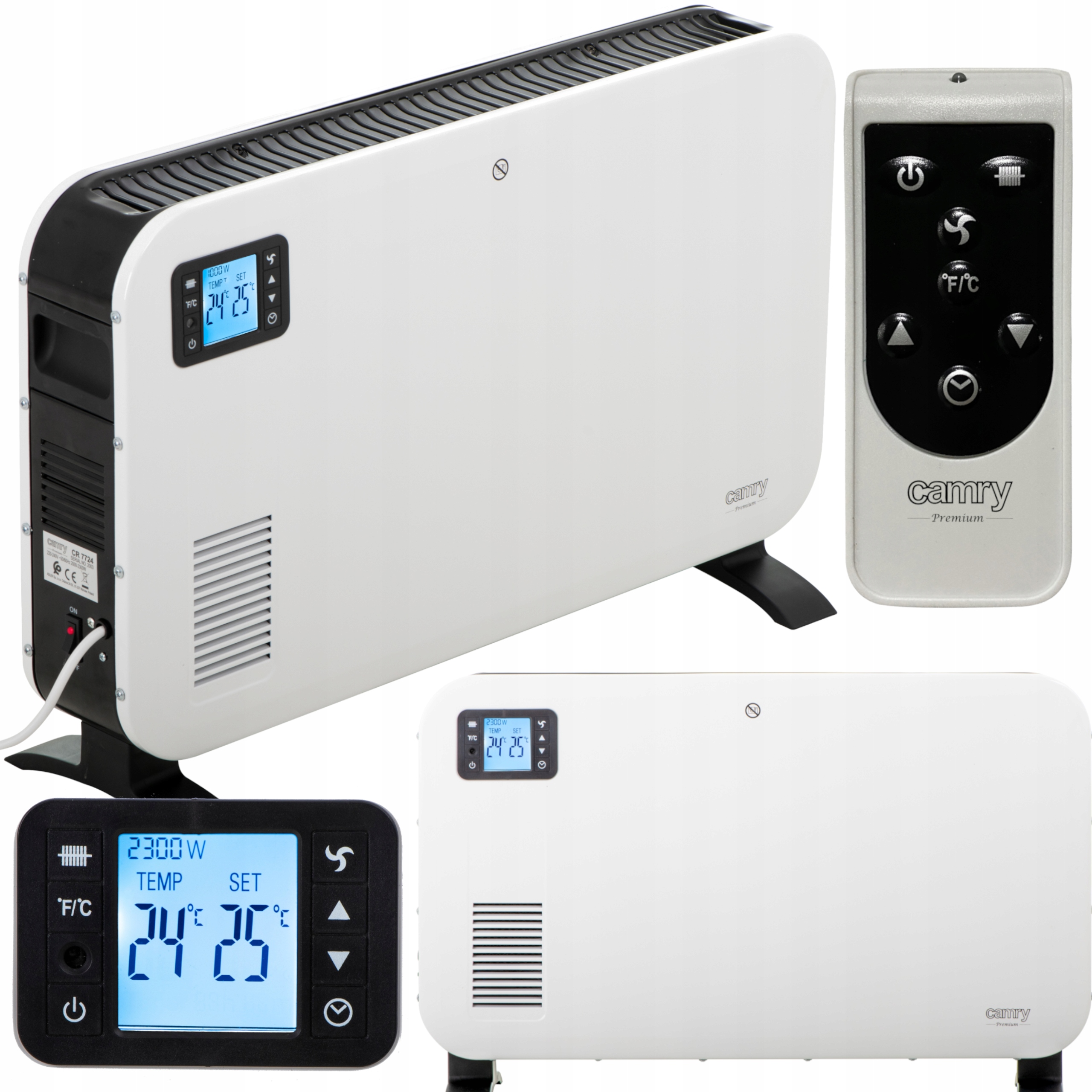 

Grzejnik Elektryczny Farelka Konwektor 2300W Pilot
