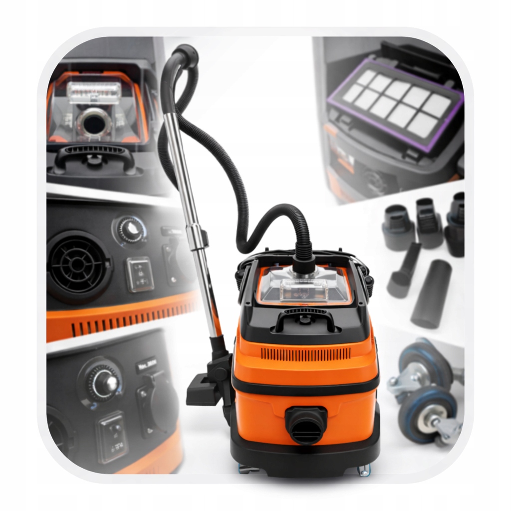 Vysavač Na Sádru S Třepačkou, Robustní