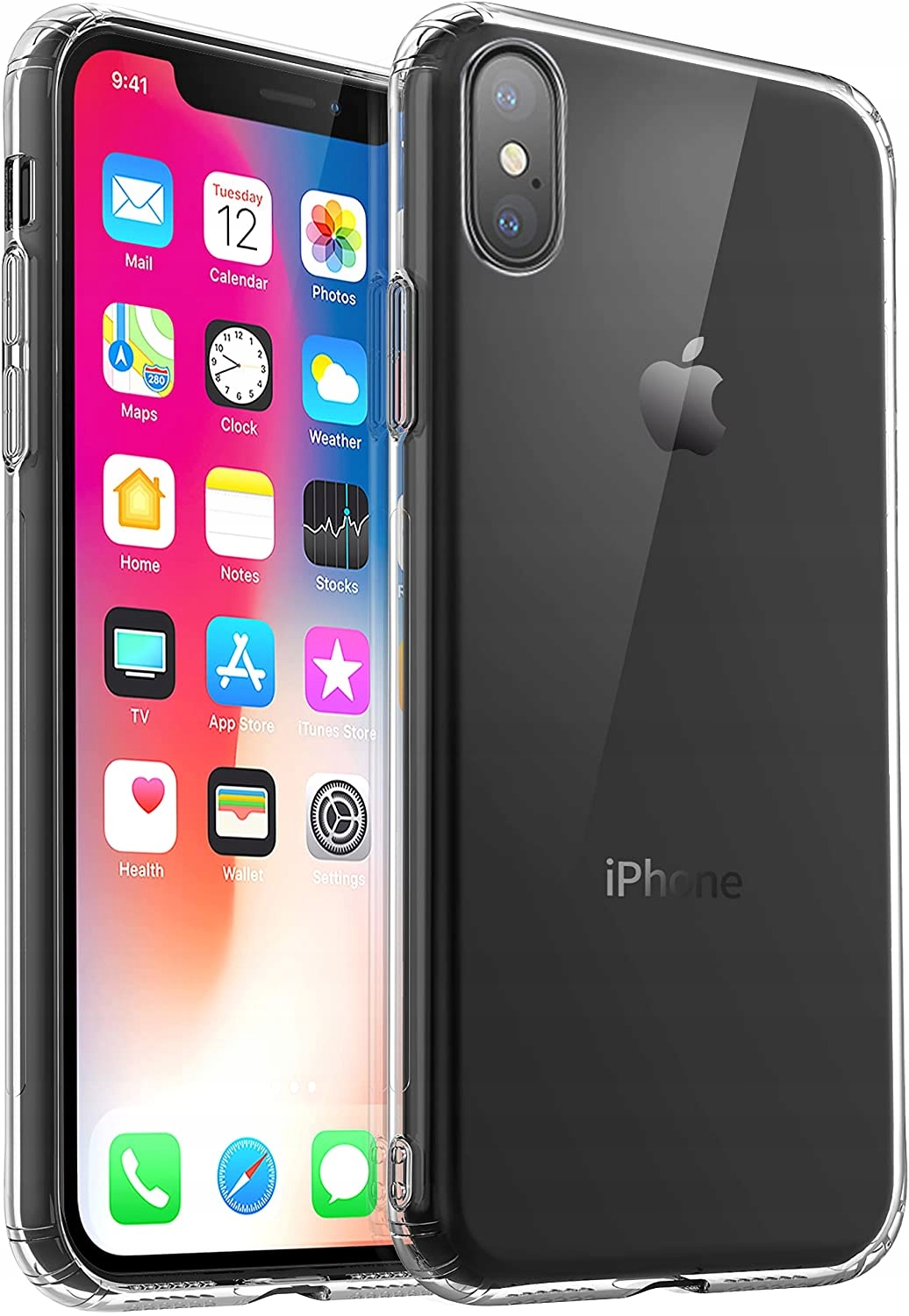 

Clear Case Etui Premium Do Iphone X Xs Obudowa