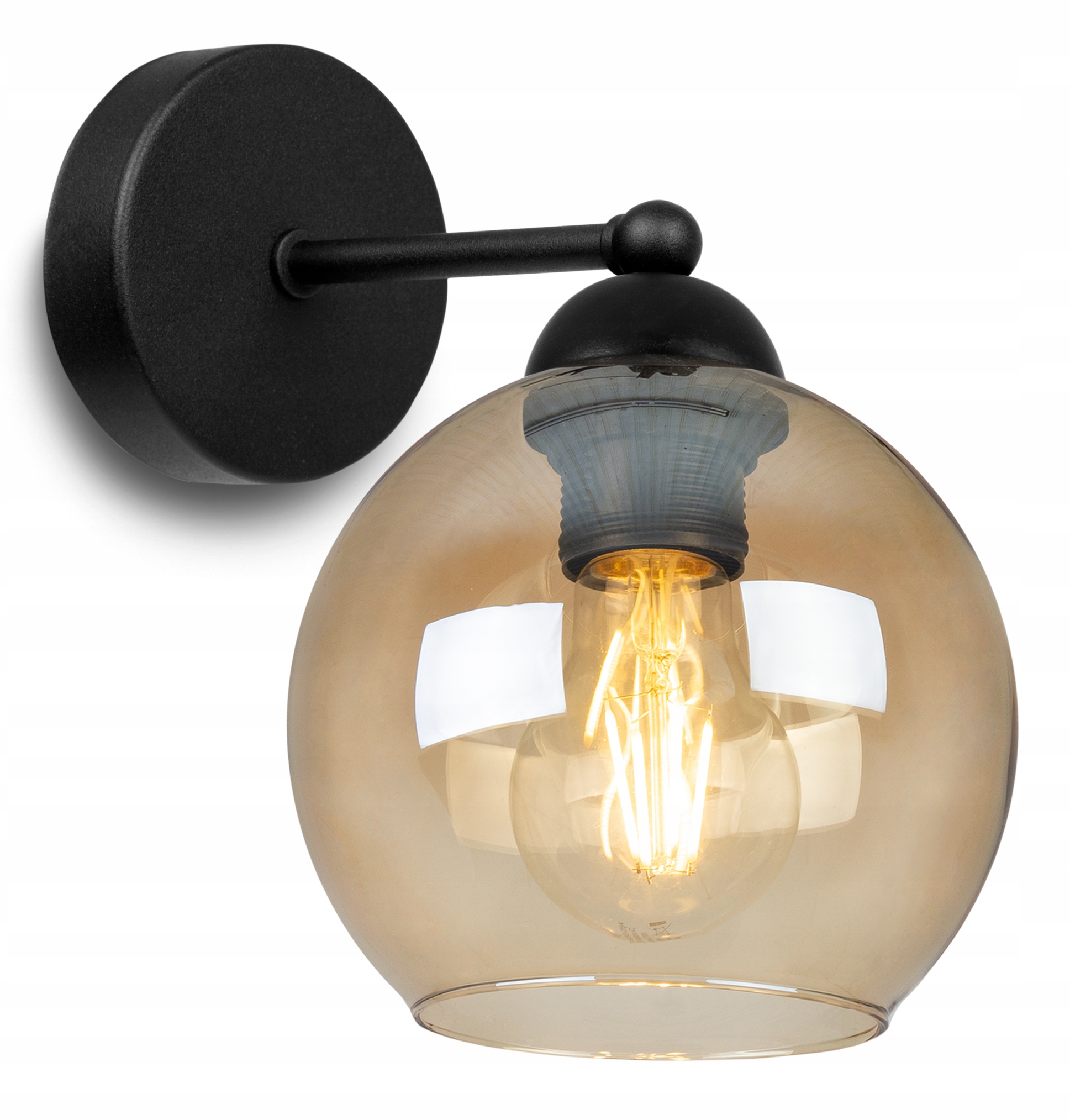 

Nowoczesna Lampa Knkiet Szklany Klosz
