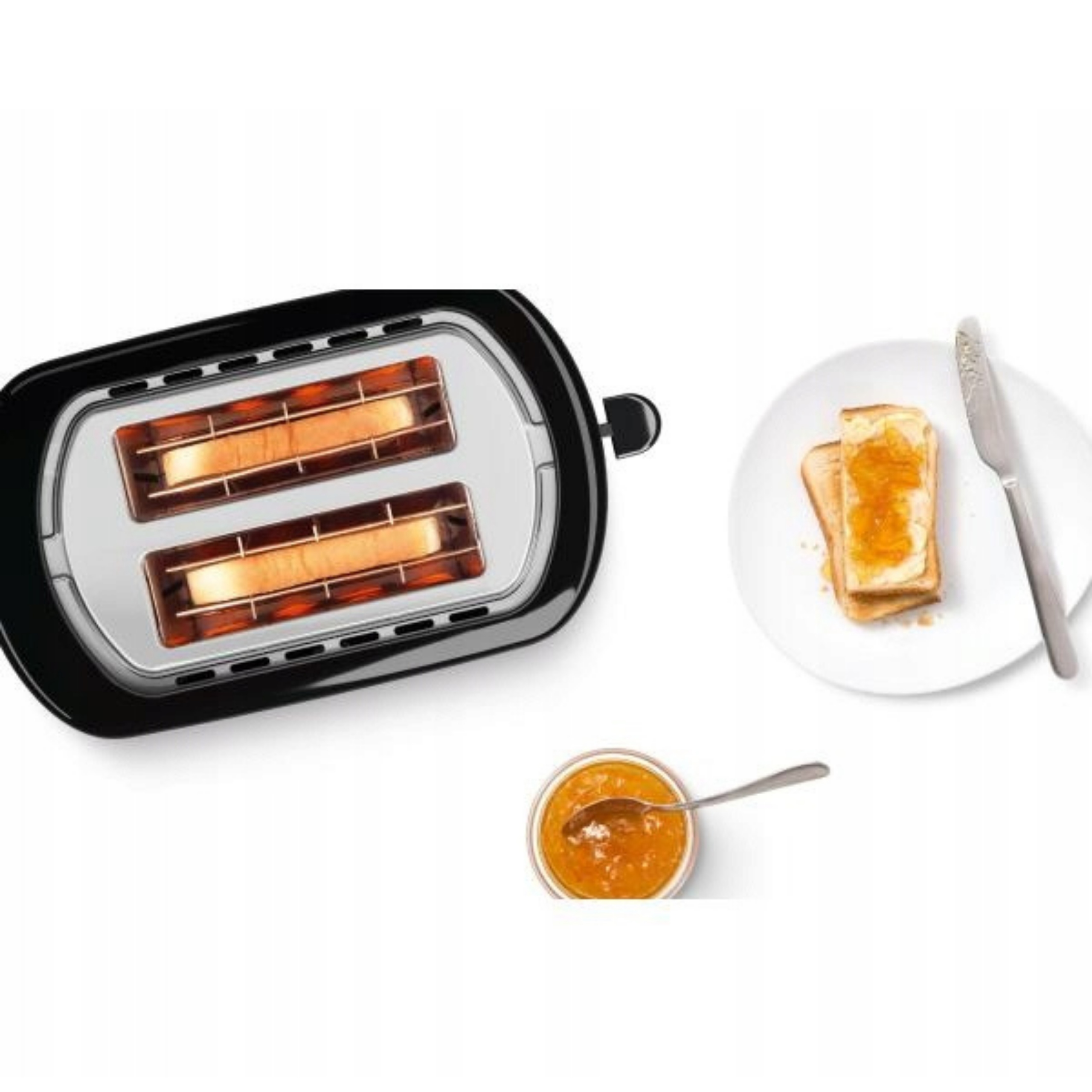 TOSTER OPIEKACZ DO CHLEBA BOSCH 800W MOCNY 2 CHRUPIĄCE TOSTY WYDAJNY Pojemność 2 tosty