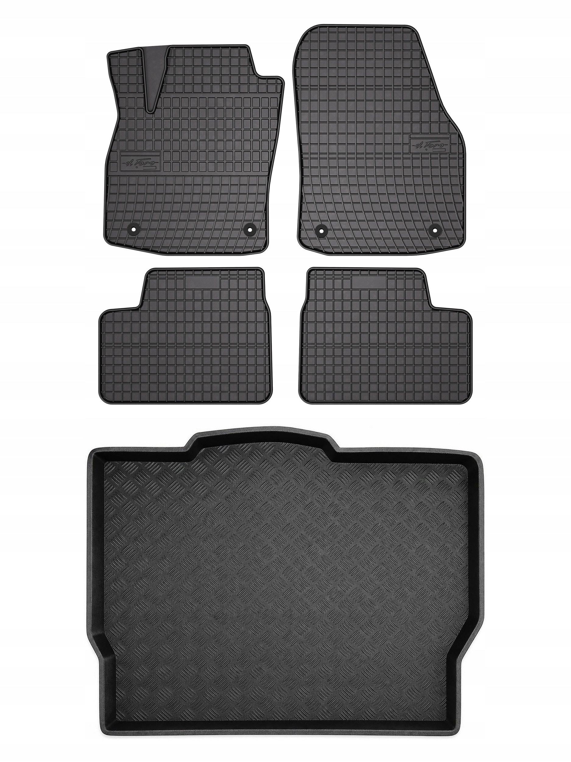 Gumové rohože SolidPRO rohož batožinového priestoru pre: Opel Astra H 2003-2010 5 el.