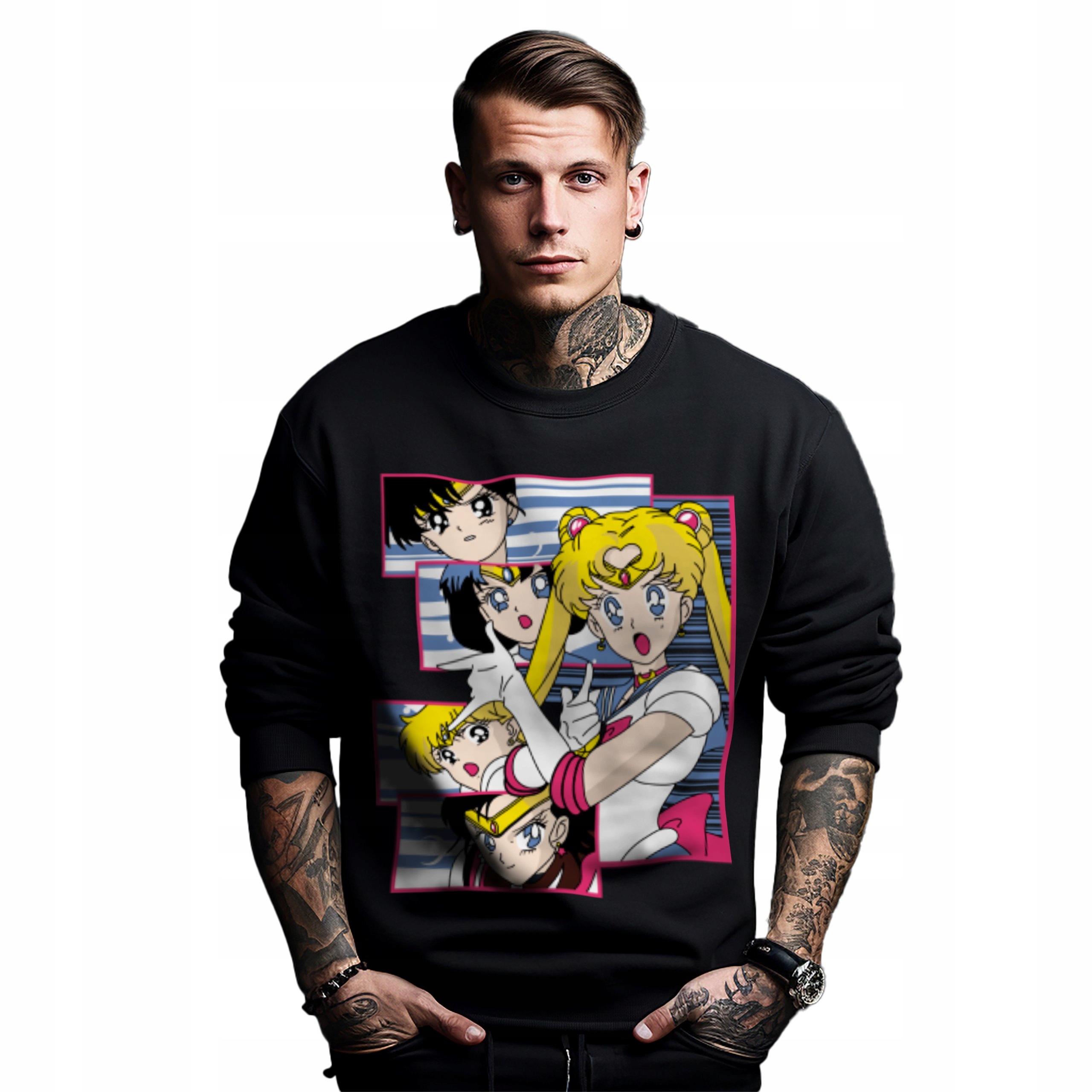 Mikina s potiskem Anime Sailor Moon