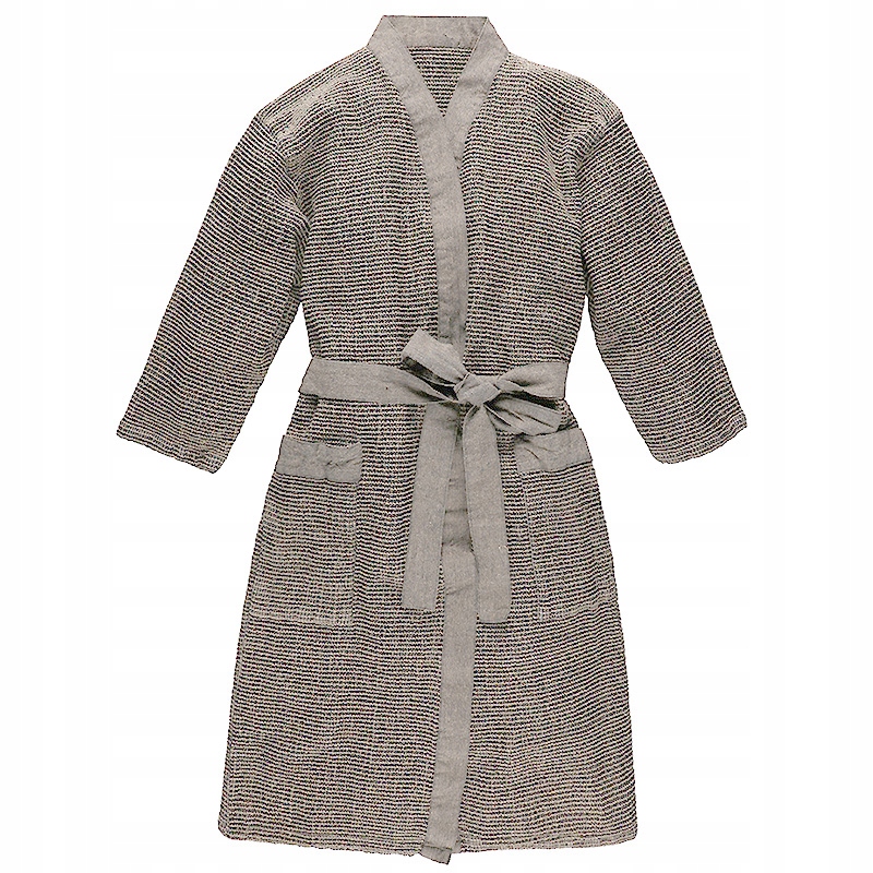 Saunový župan Rento L/XL Tmavě béžový Styl a pohodlí z Finska