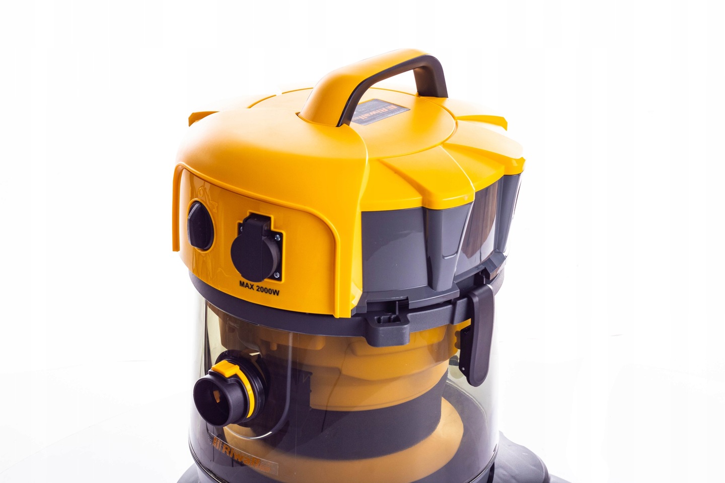 ODKURZACZ PRZEMYSŁOWY CYKLONOWY SUCHO 3500 GIPSU MOCNY GNIAZDO 230V ZESTAW Zasięg pracy 5.5 m