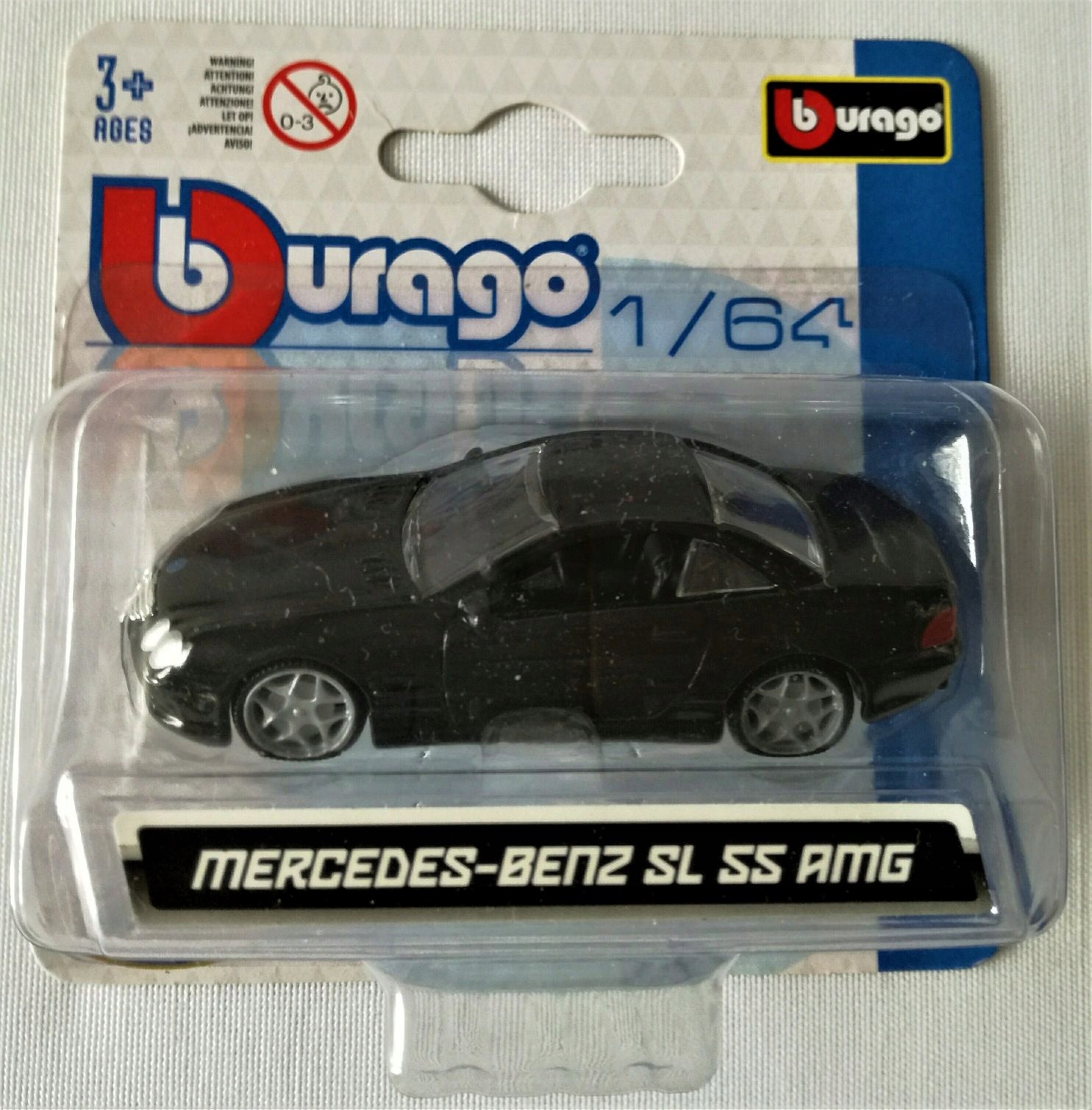 samochód w skali 1:64 Burago BBURAGO MERCEDES 0001 Rodzaj pojazdu samochód osobowy