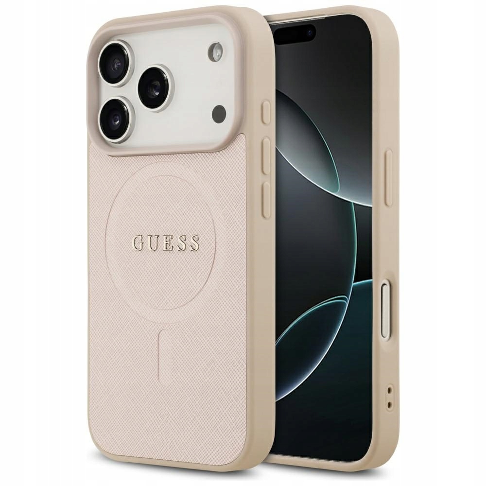 pouzdro obal Guess MagSafe pro iPhone 17 Pro zadní kryt