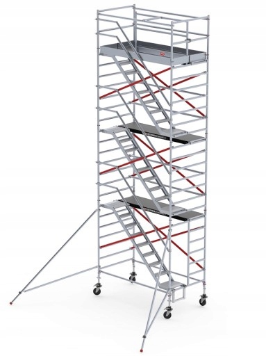 Hliníkové lešení pojízdné lešení na kolečkách Altrex