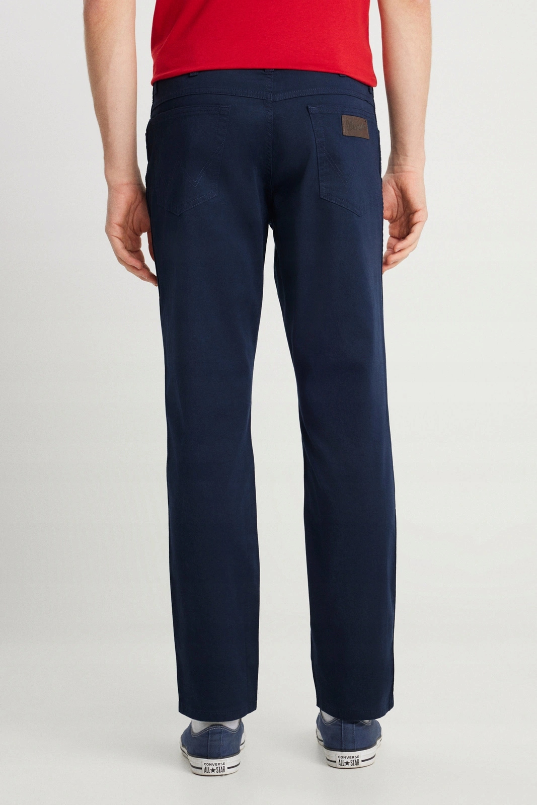 Pánské jednoduché kalhoty Wrangler Texas Navy 112388625 40/32