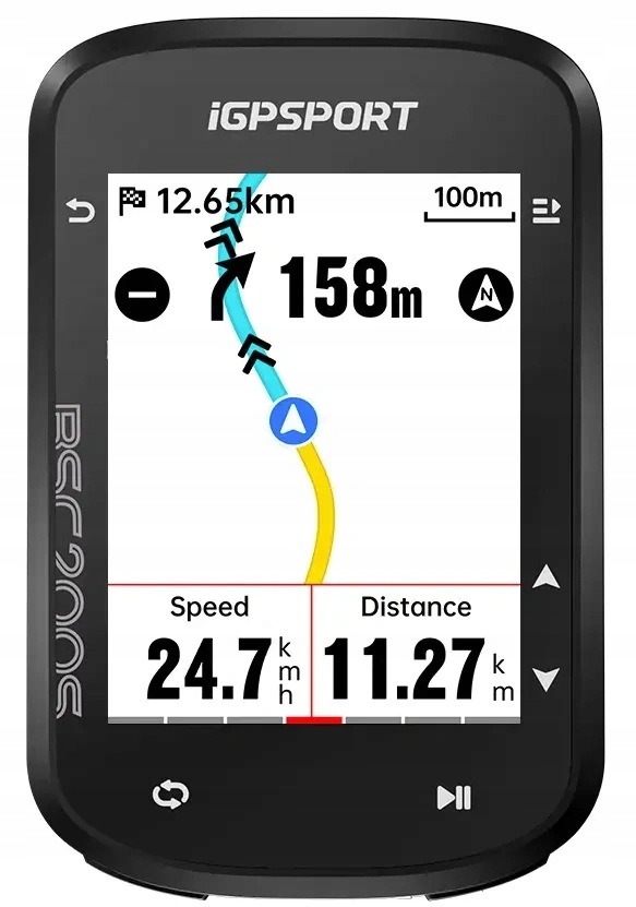 Licznik komputer rowerowy Gps nawigacja iGPSport BSC200S kolorowy ekran
