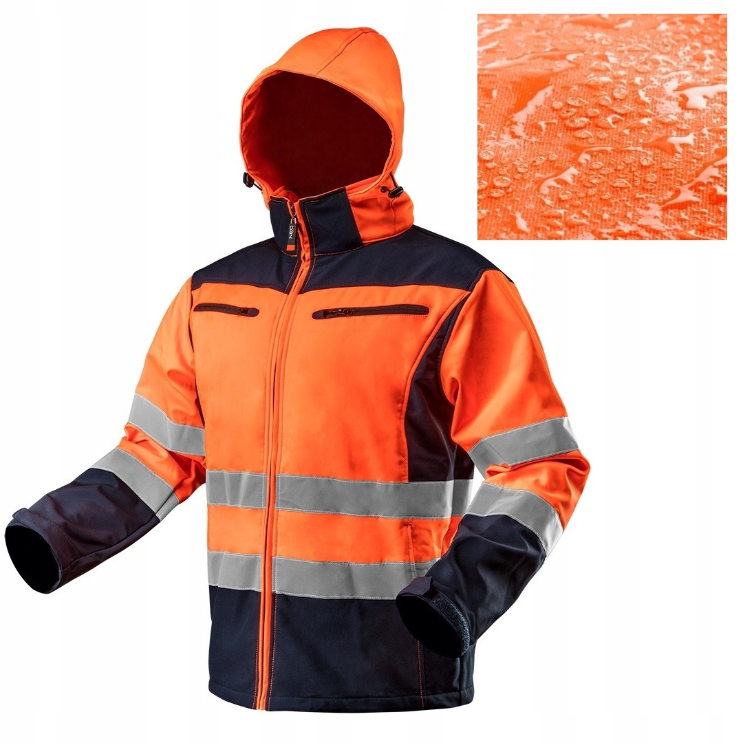 Світловідбиваюча робоча куртка L SOFTSHELL 81-701 NEO
