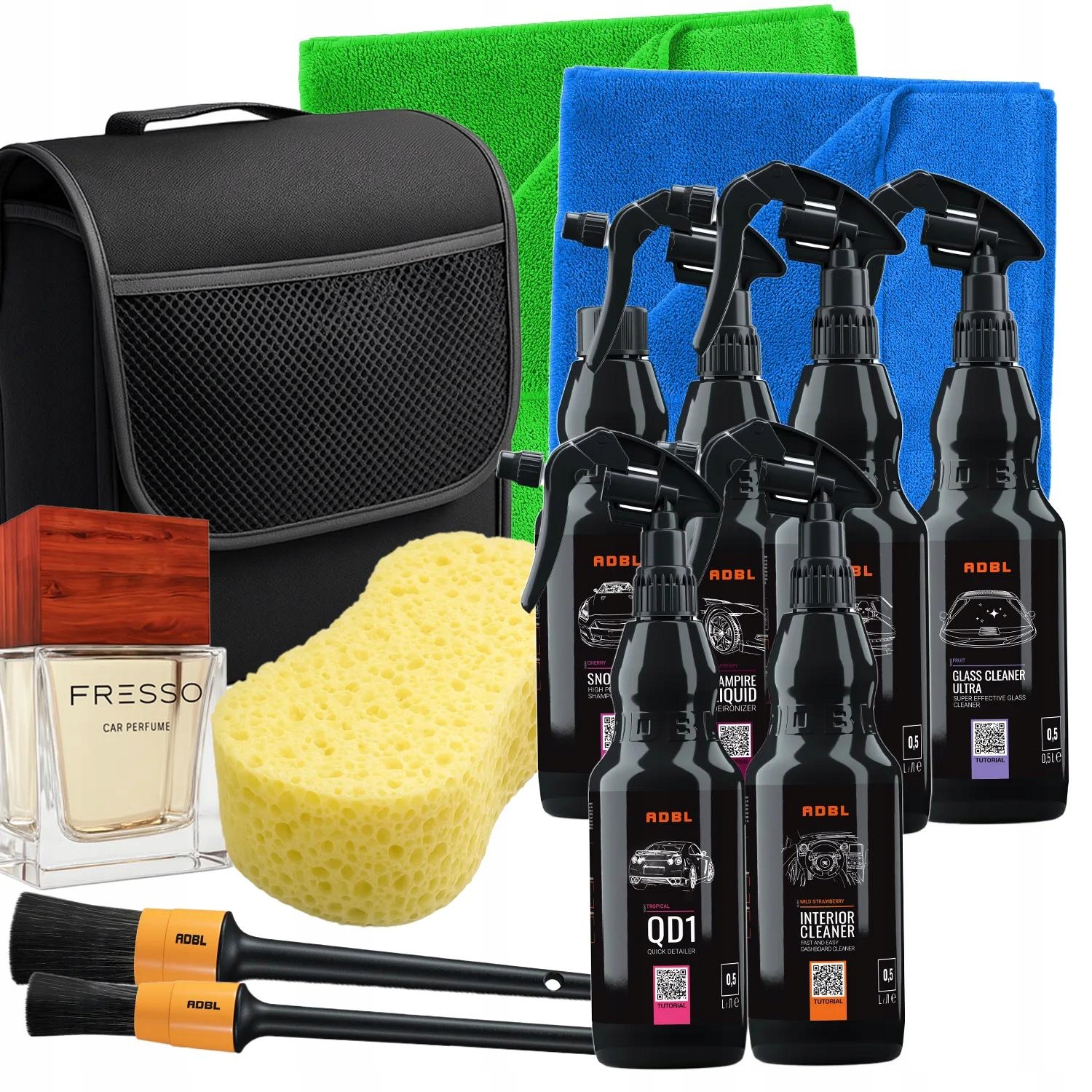 Adbl Sada Kosmetických Přípravků Pro Čištění Detailingu Automobilu