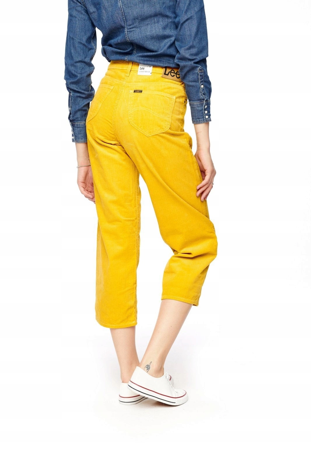 Dámské široké kalhoty Lee 5 Pocket Wide Leg Florida L30SDC29 27/31