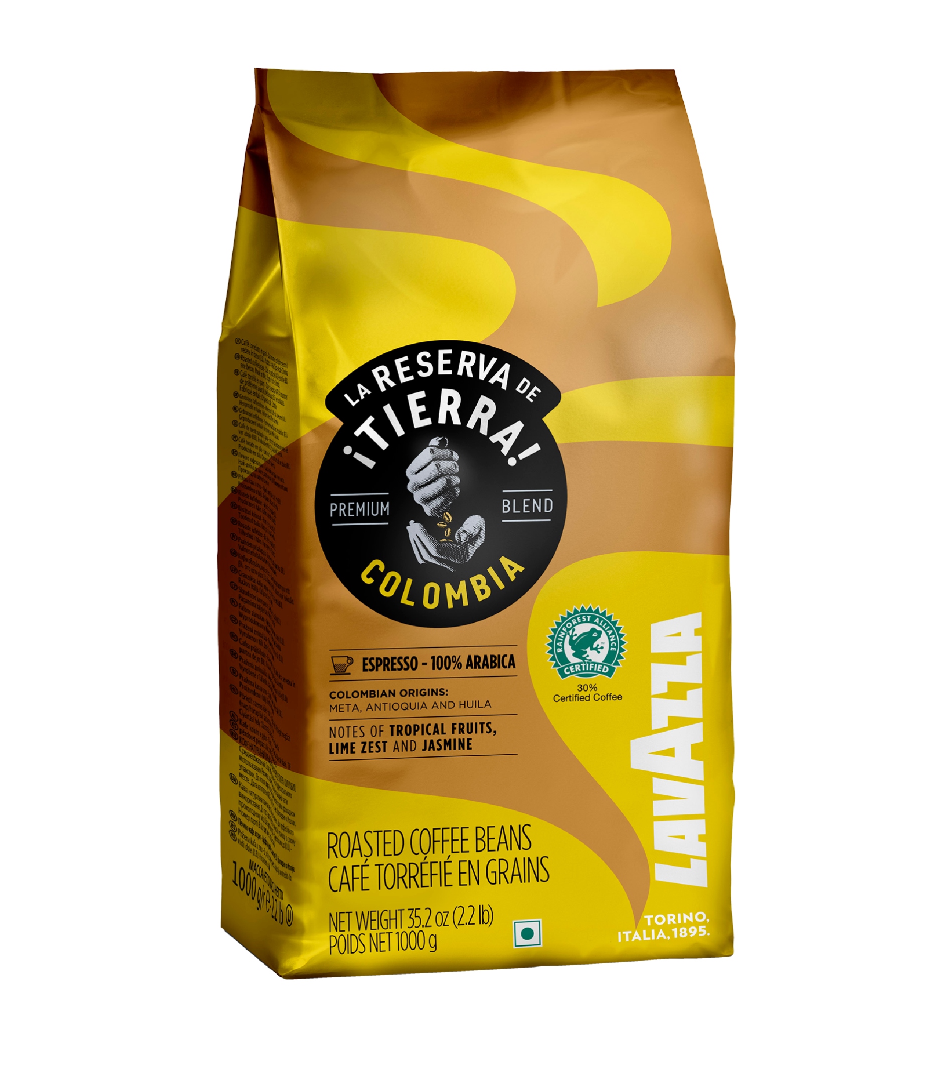 Levně Káva Lavazza Tierra Columbia 1kg