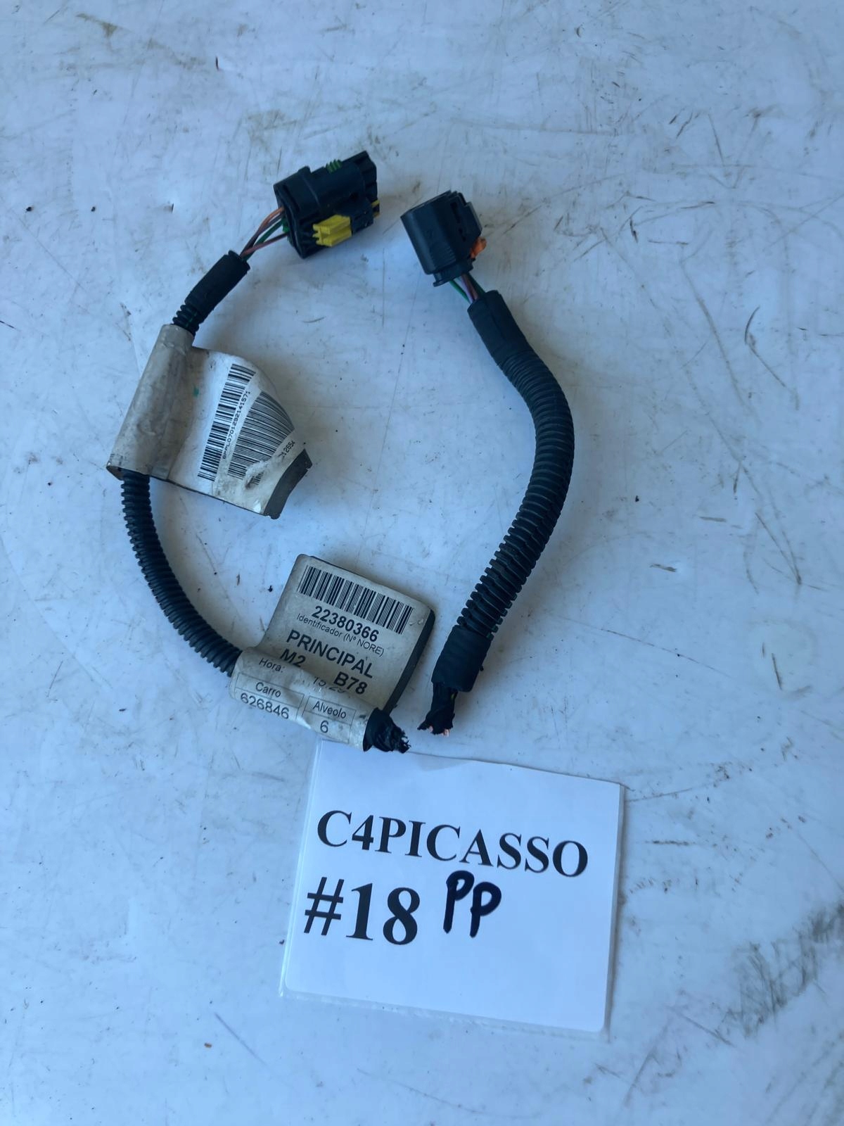 WTYCZKI lights right front CITROEN C4 PICASSO II