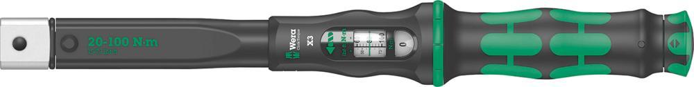 Kľúč Wera momentový Click-Torque X 3 20- 100 Nm 9x12 mm