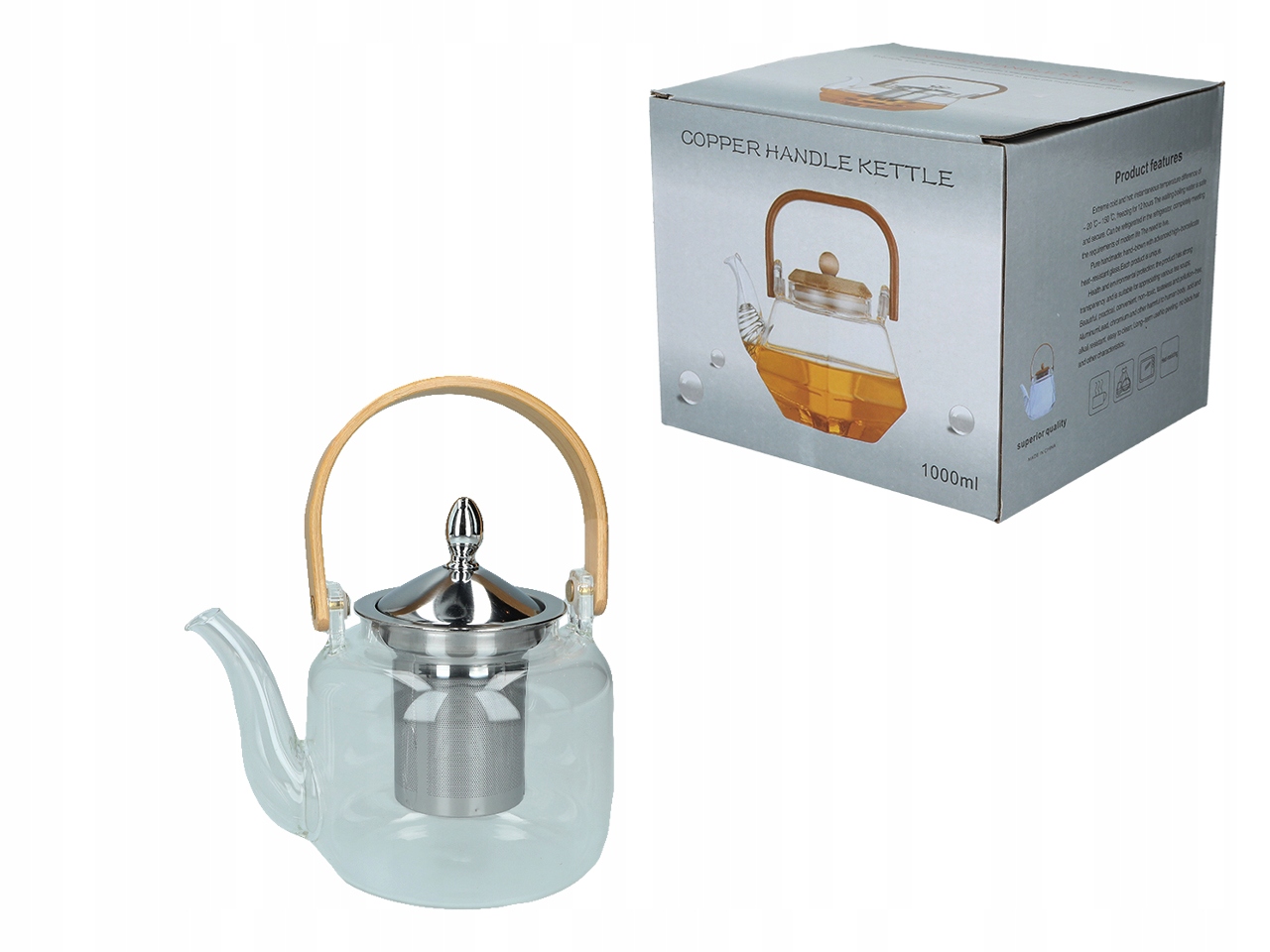 Konvice Se Sítkem, Konvička Na Čaj, Bylinky, Spařovač Kávy