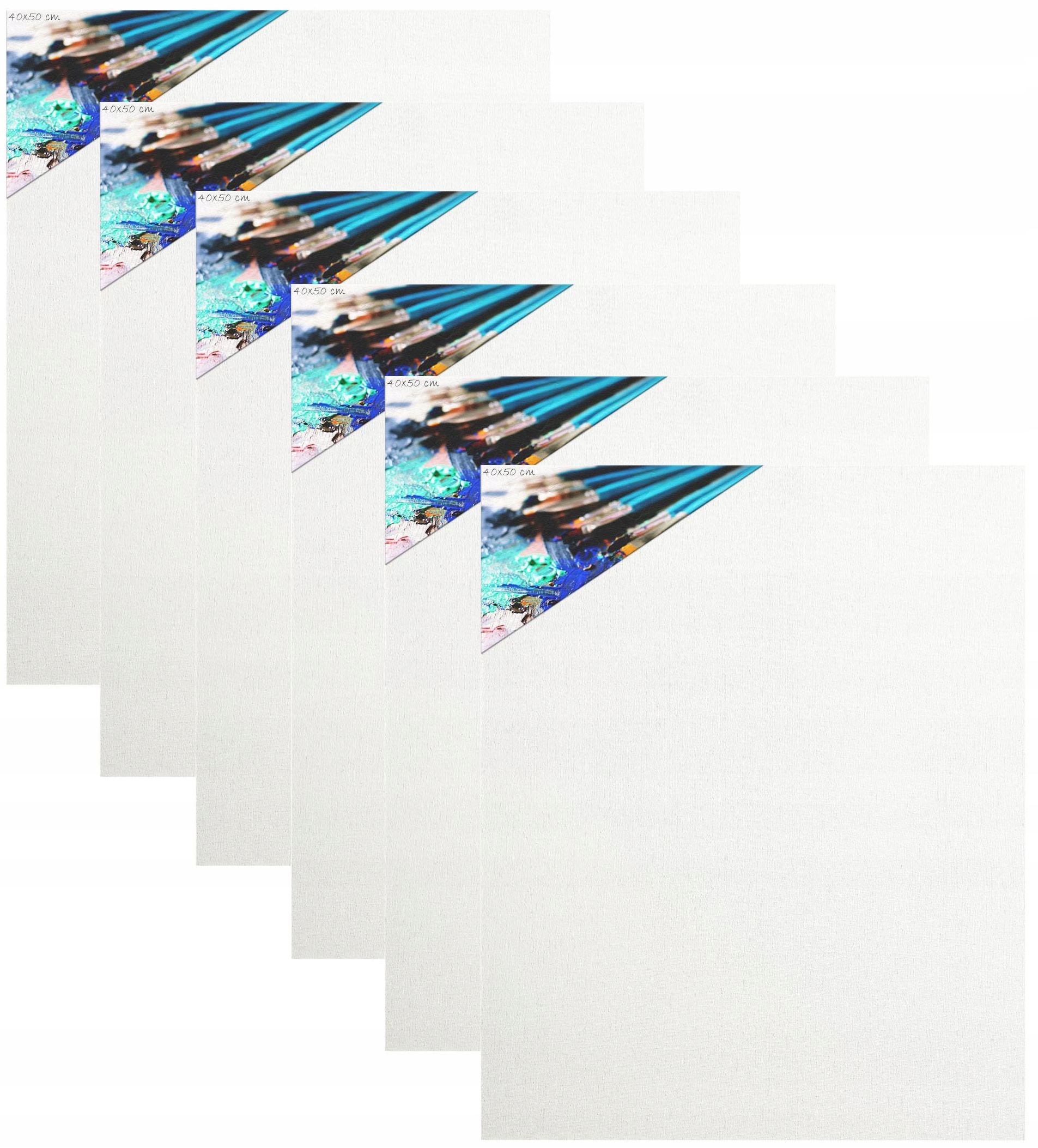 Malířská Tabule 40x50 Malířské Plátno 40/50 cm Kusů 6