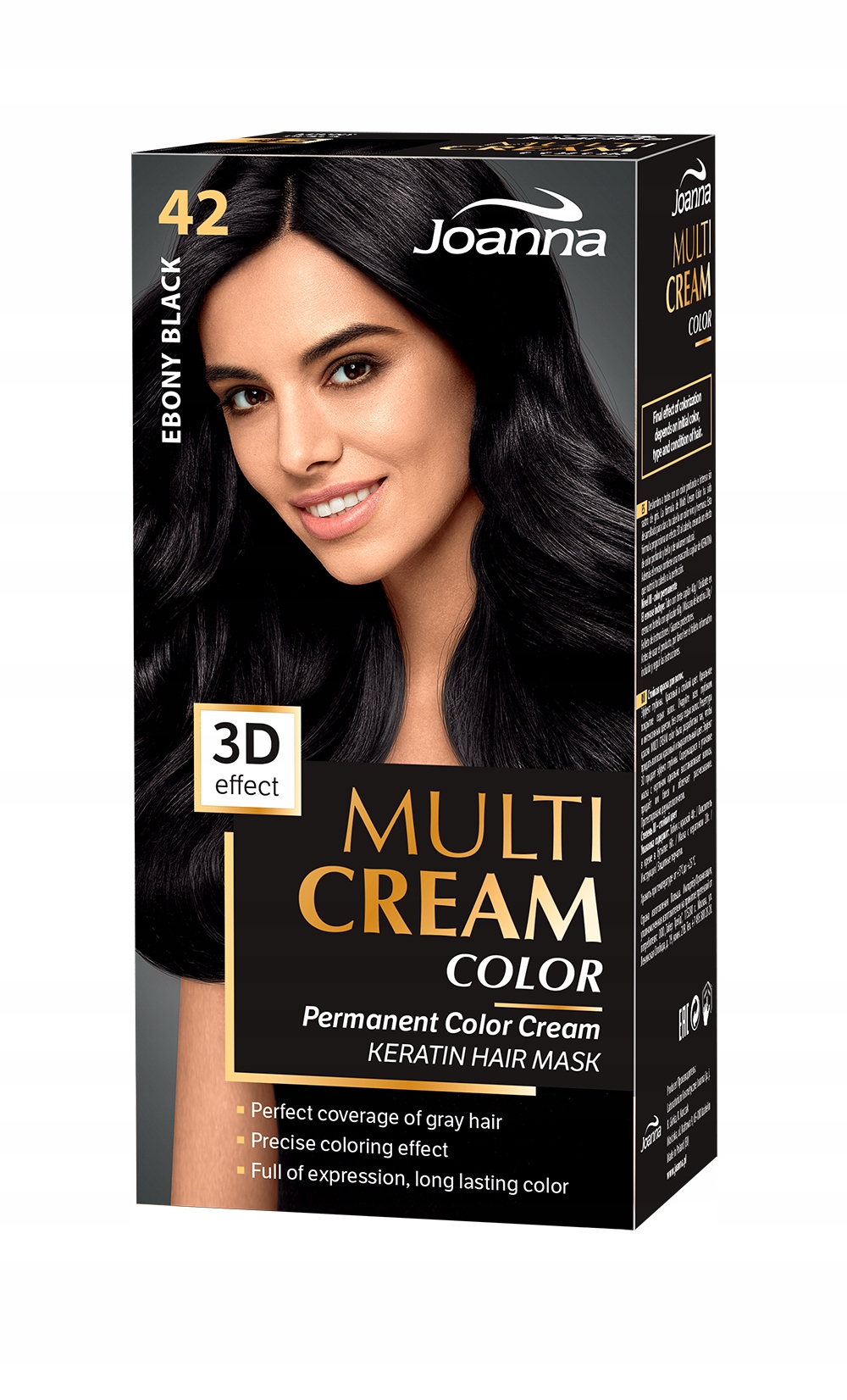 

Joanna Multi Cream 3D farba 42 Hebanowa Czerń