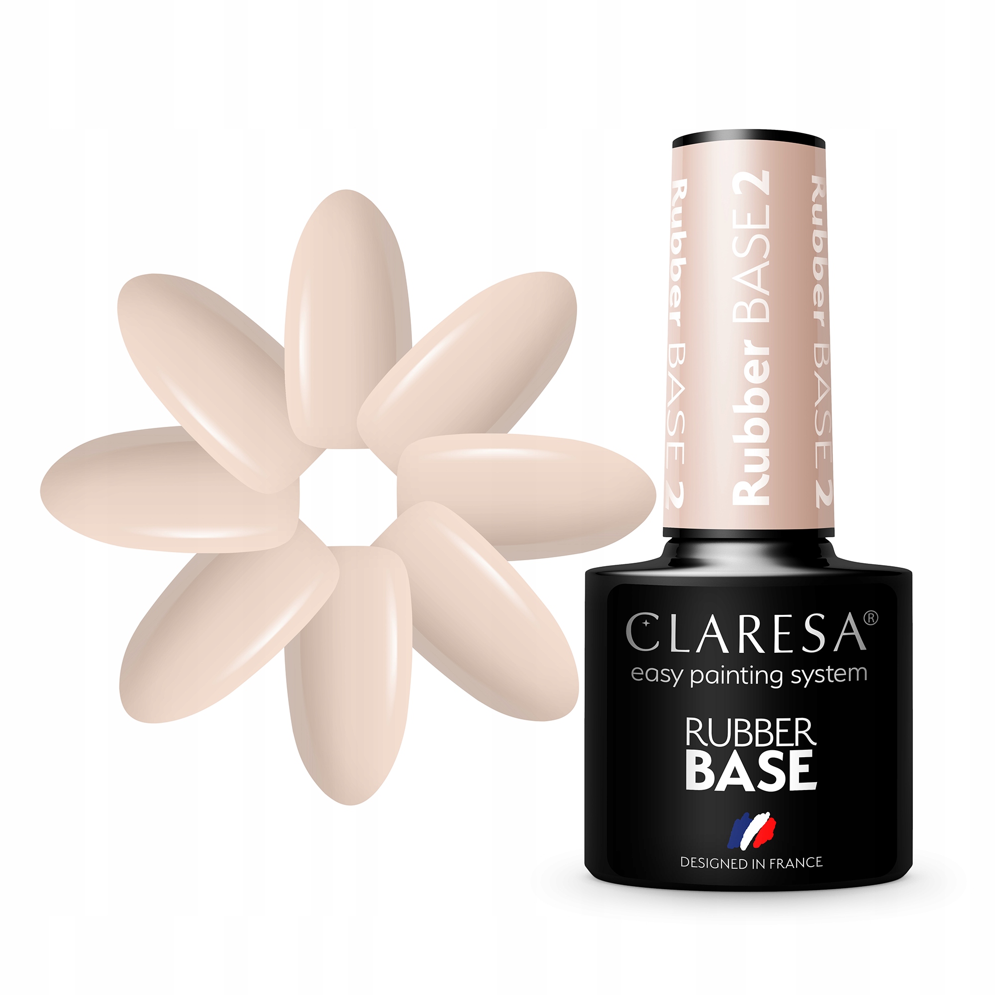OUTLET CLARESA RUBBER BASE BAZA KAUCZUKOWA 5ML HYBRYDA 2