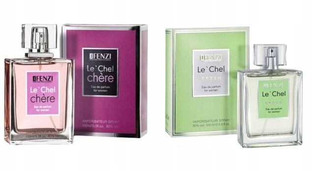 JFenzi Le'Chel Fresh+Le'Chel Chere 100 ml edp