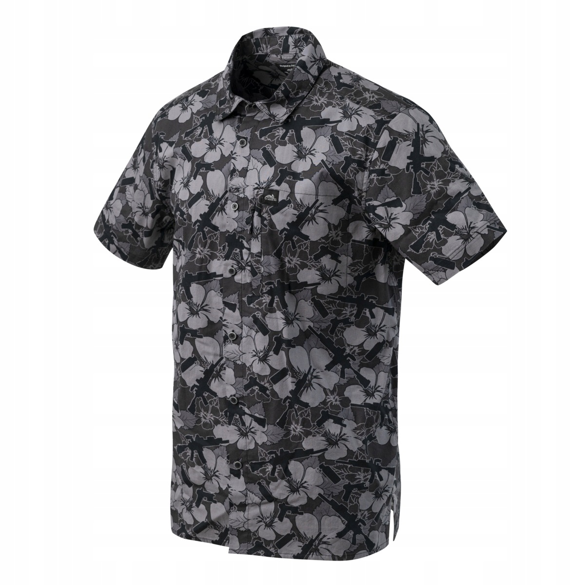 Havajská košile Helikon Cotton Blend Krátký rukáv Casual Outdoor vel L