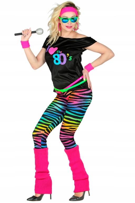 Kostým Převlek Disco Party Retro Léta 80 90 M 29722 Widmann