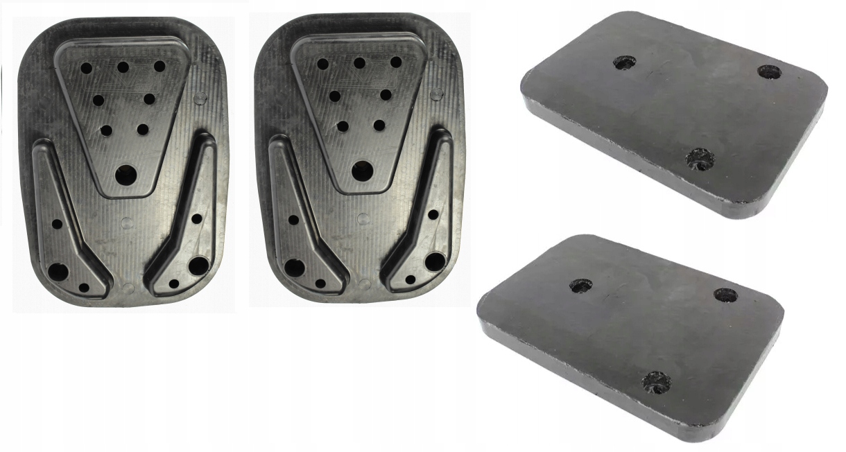 Komplet Gumových Podpěr Pod Nohy Stabilizátoru Rypadla-nakladače Jcb 3CX 4CX