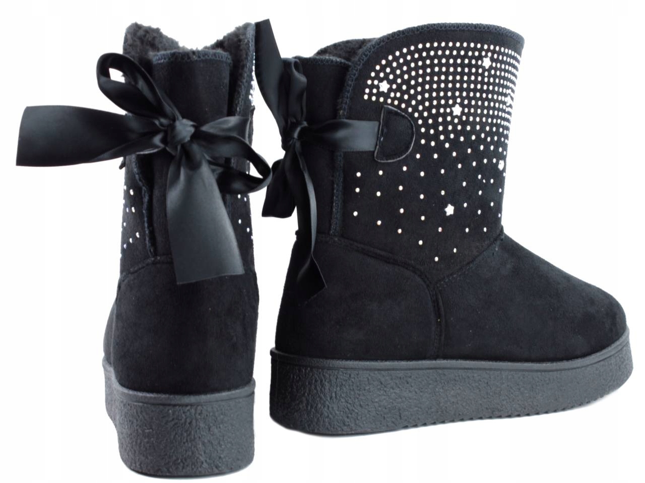 JB030 DAMSKIE ŚNIEGOWCE WSUWANE EKOSKÓRA R.38 Kod producenta JB030