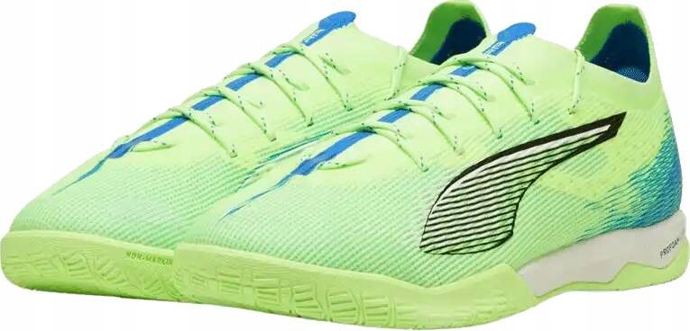 Pánské sálové kopačky Puma Ultra 5 Pro It limetka