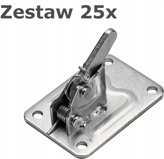 ZACISKI SZALUNKOWE ŻABKI SPINKI OCYNK - ZESTAW 25 Marka Intako