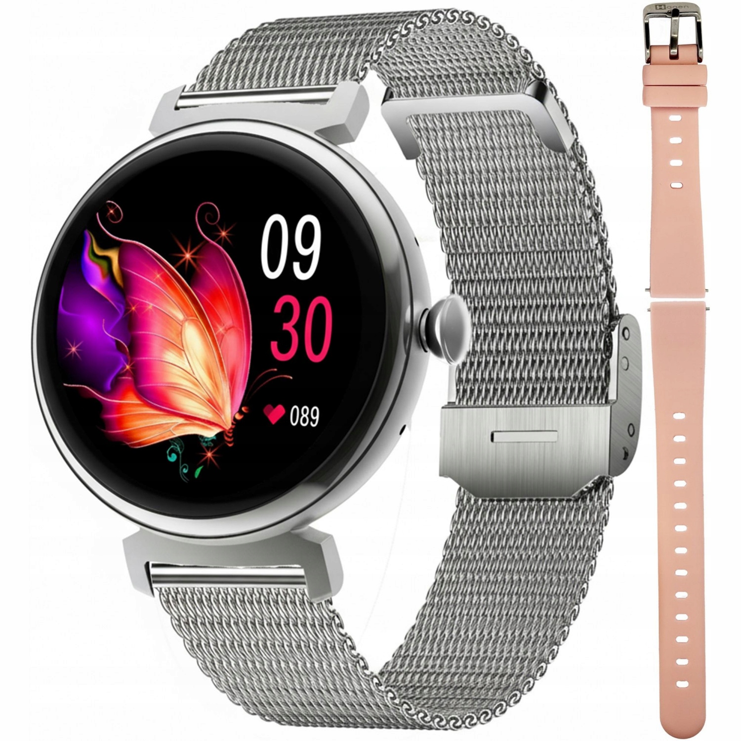 Chytré Hodinky Dámské hodinky Hagen HB19.111.1411 stříbrné s náramkem