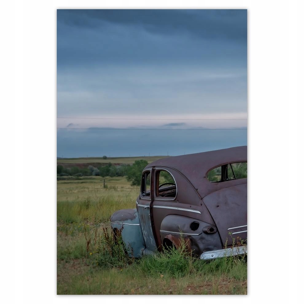 

Plakat 62x93 Zardzewiały samochód