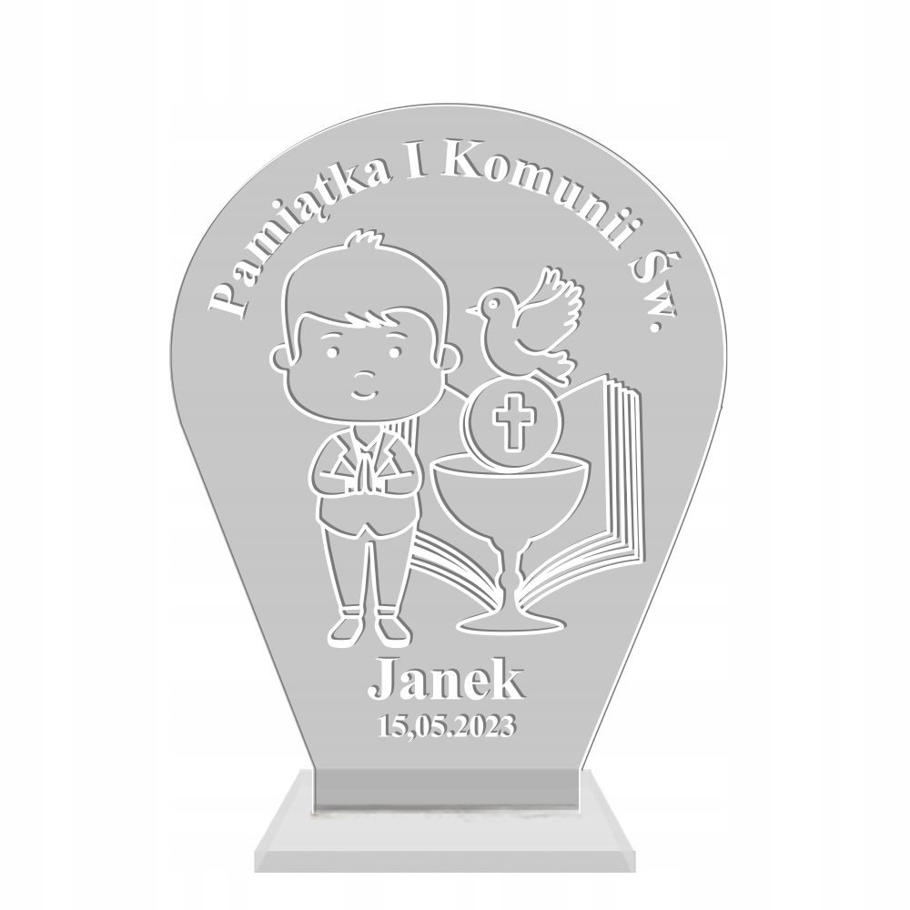

Statuetka Pamiątka Pierwszej Komunii Świętej Ihs