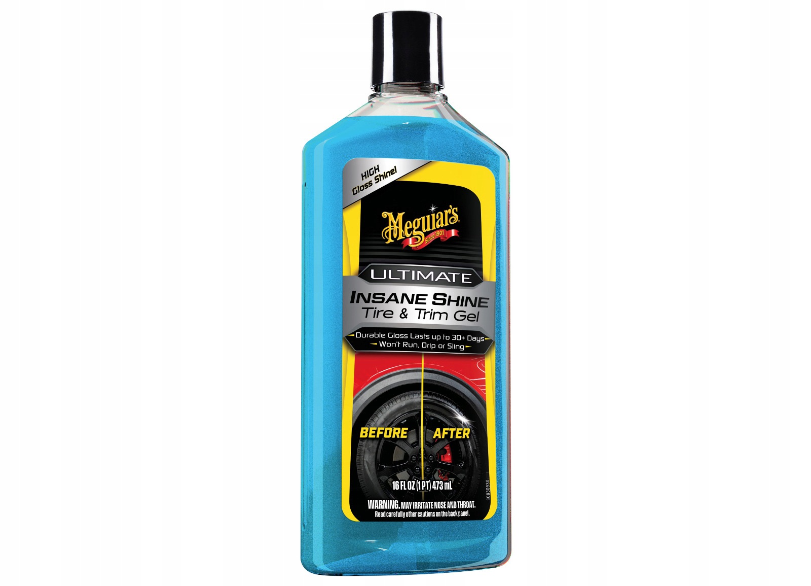 Meguiar's Ultimate Insane Shine Tire & Trim Gel lesk na pneu, 473 ml