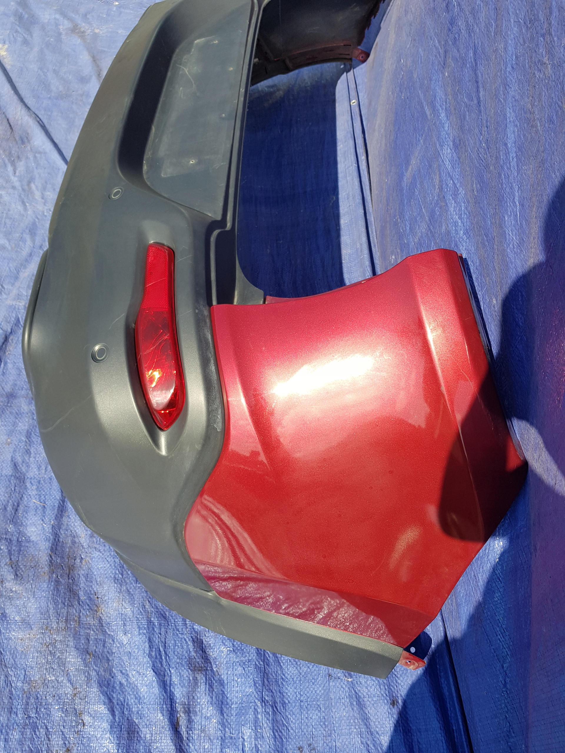 bumper rear part rear complete JEEP CHEROKEE KL V PRP