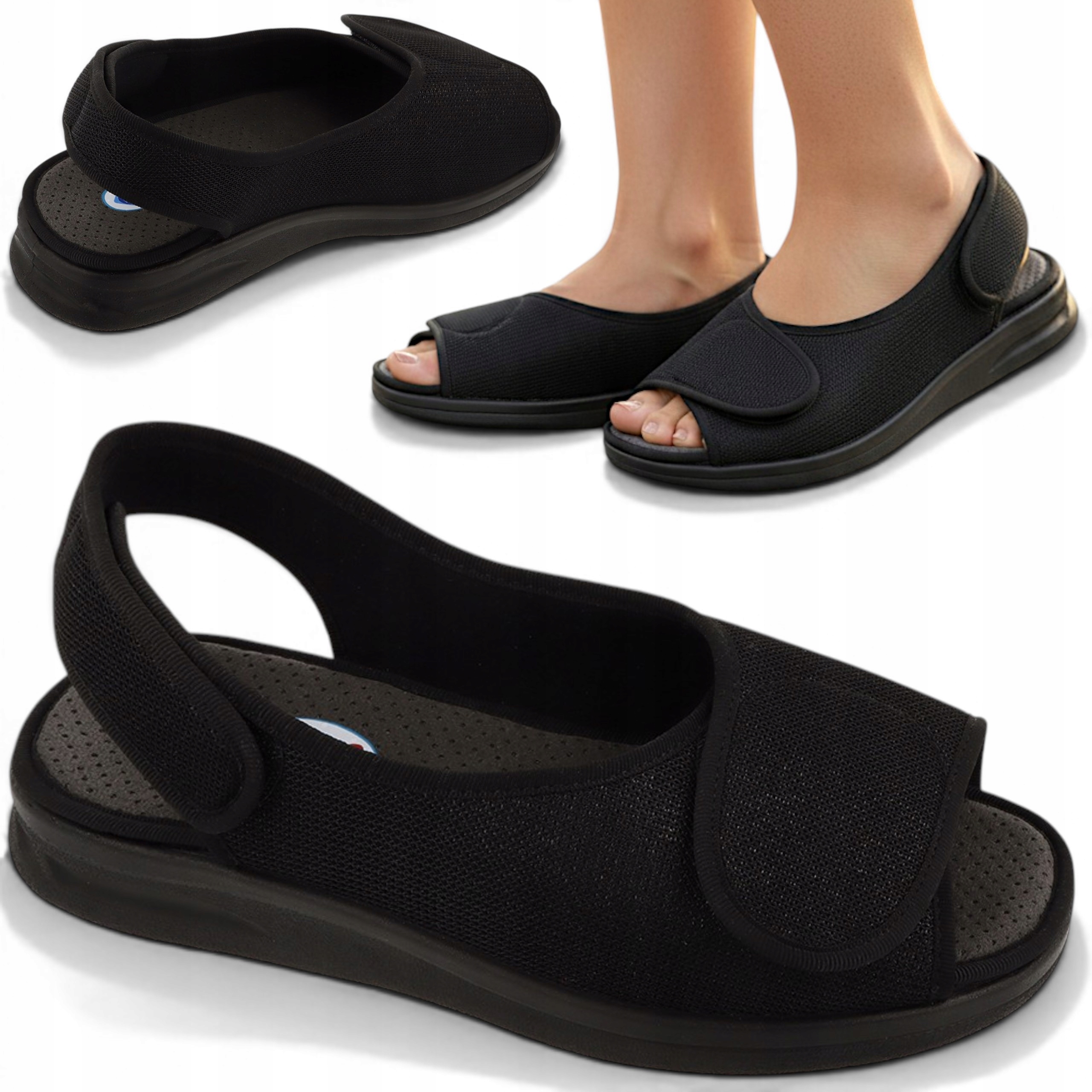 Dr Orto 37 Dámské ortopedické sandály Diabetická noha na suchý zip pro zdraví