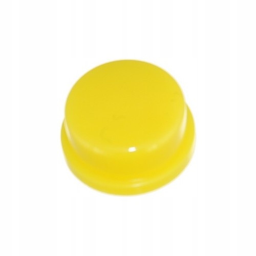 Tact Switch 12x12x7.3mm nakładka klawisz żłóta 4 sztuki Symbol 12x12x7.3mm