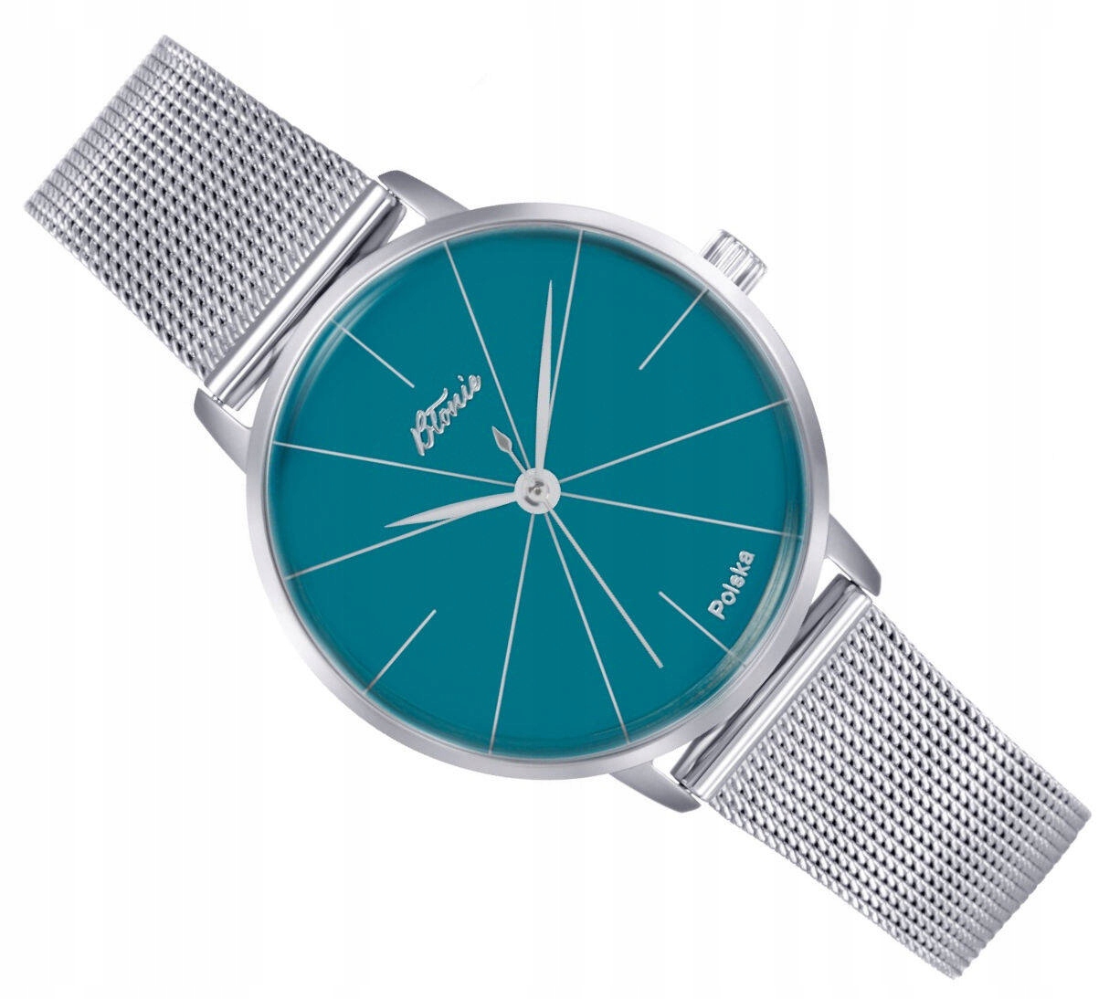 Dámské Klasické Elegantní Polský Hodinky Błonie Zodiac Hortenzie