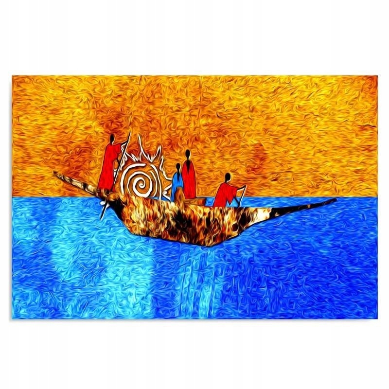 Obraz úrovně Plátno Canvas Na lodi 120x80