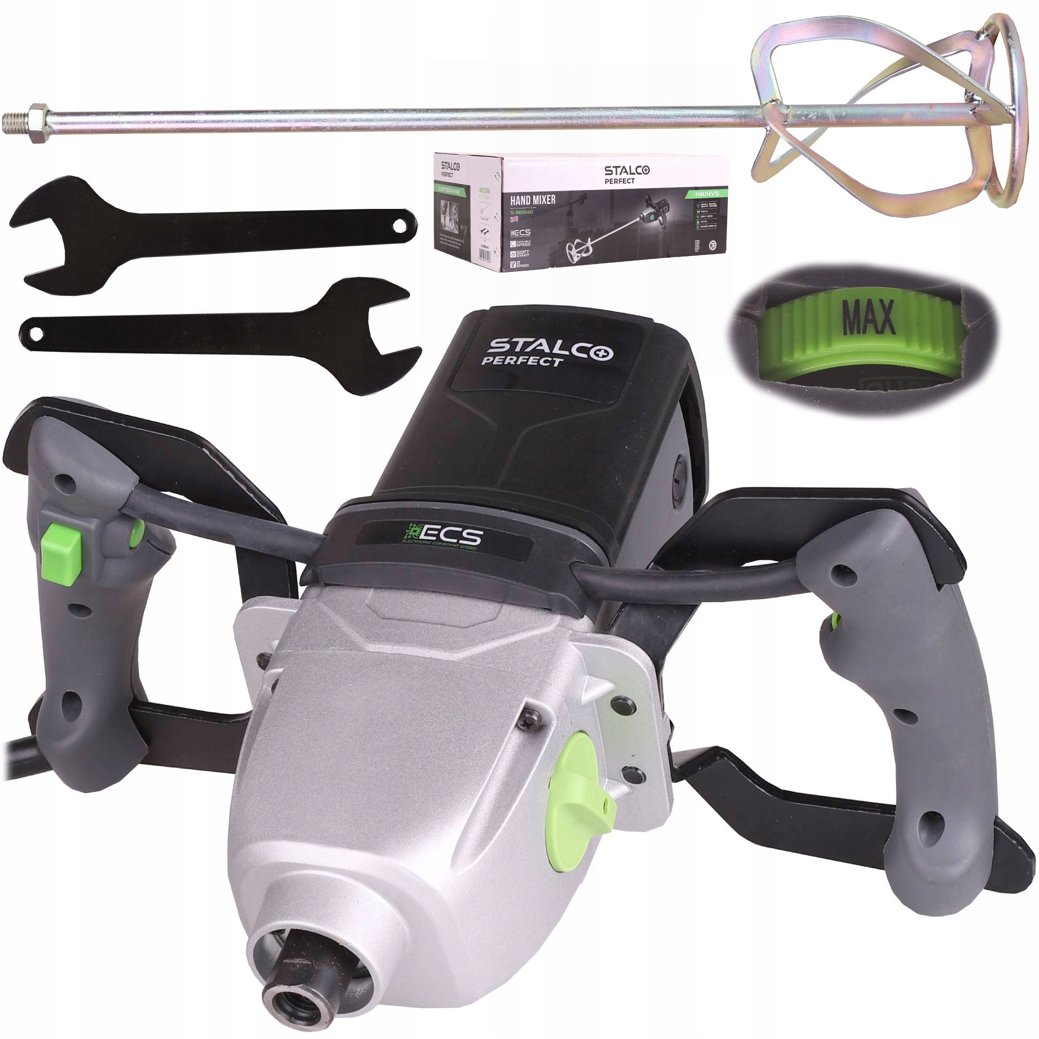 Mieszarka 120 mm 1400 W HM14VS Stalco S-98540