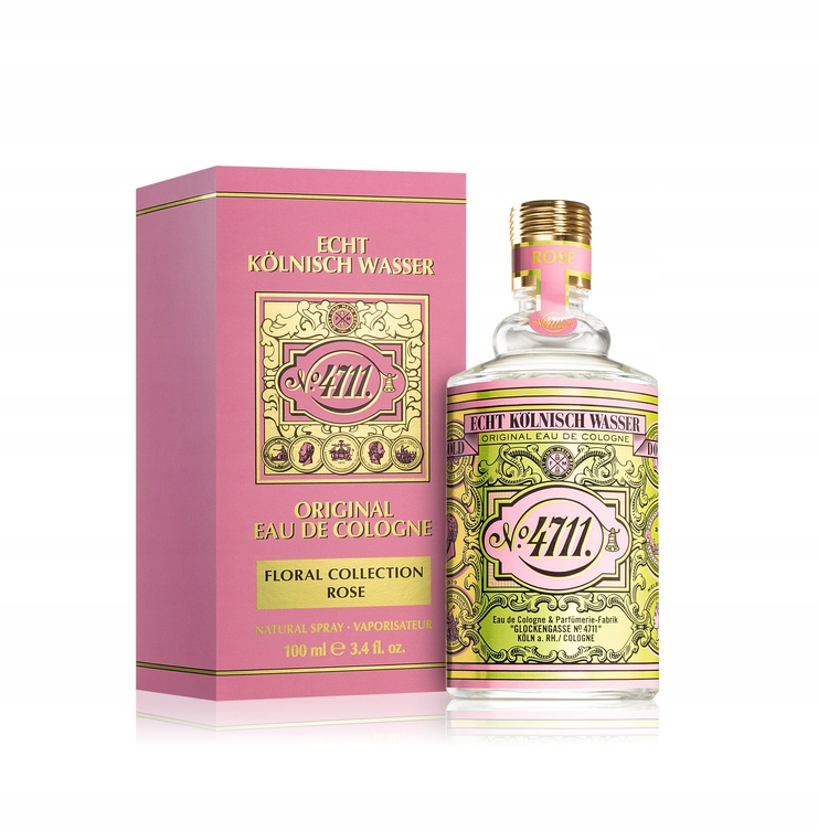 4711 Floral Collection Rose kolínská voda pro ženy 100 ml