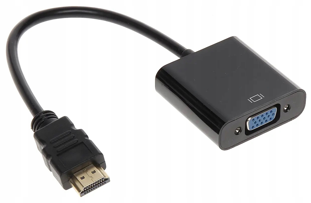 

Konwerter Adapter Przejściówka Hdmi na Vga D-sub