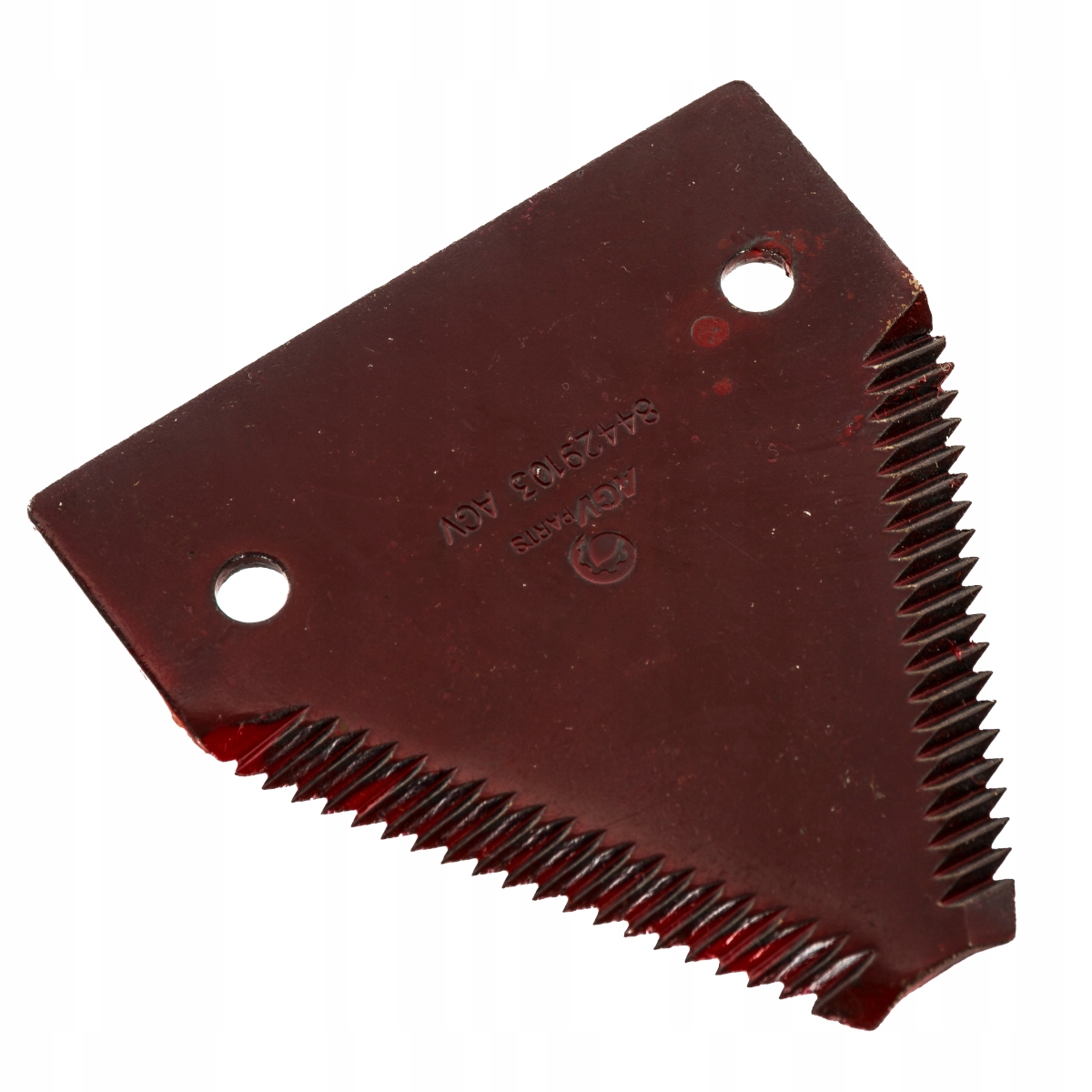 

Nożyk nóż kosy 83x76x2.5mm New Holland 84429103
