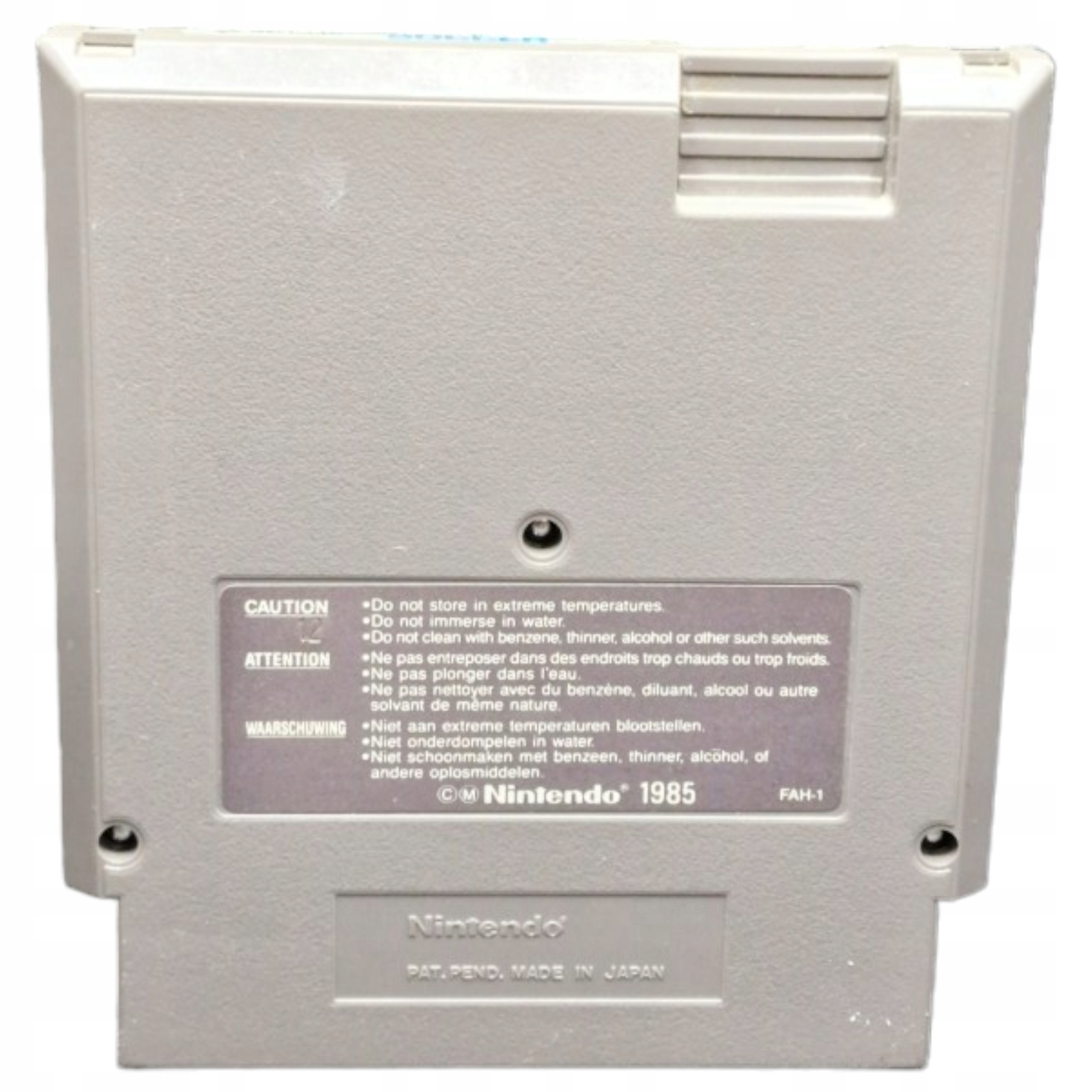 Gra Konami Hyper Soccer Nintendo NES Producent Konami