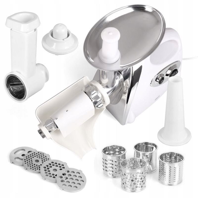 Maszynka Do Mięsa Z Szatkownicą I Tarką