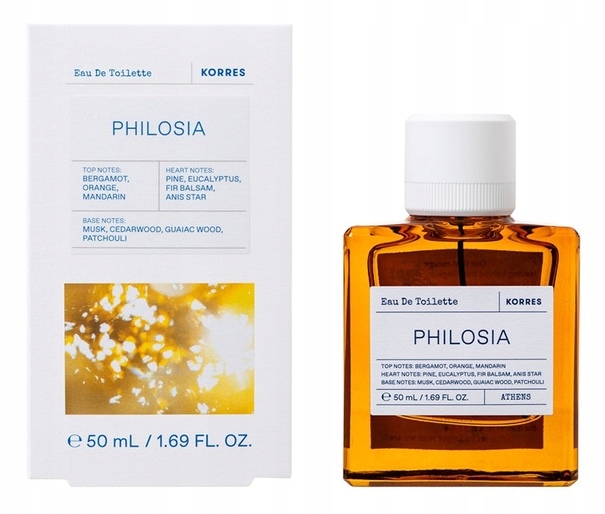 Korres Philosia Toaletní Voda 50 ml unisex